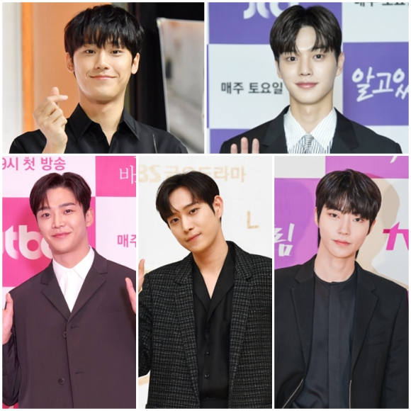 배우 이도현, 송강, 황인엽, 김영대, 로운(좌측 상단부터 시계방향). [사진=KBS, JTBC, CJ ENM. SBS]