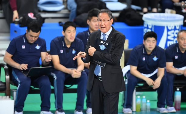 박기원 대한항공 점보스 배구단 감독 [사진=한국배구연맹(KOVO)]