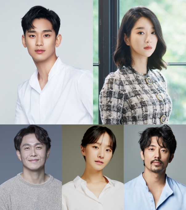 김수현 서예지 오정세 박규영 김주헌 [사진=골드메달리스트, 프레인TPC, 사람엔터테인먼트, 솔트엔터테인먼트]