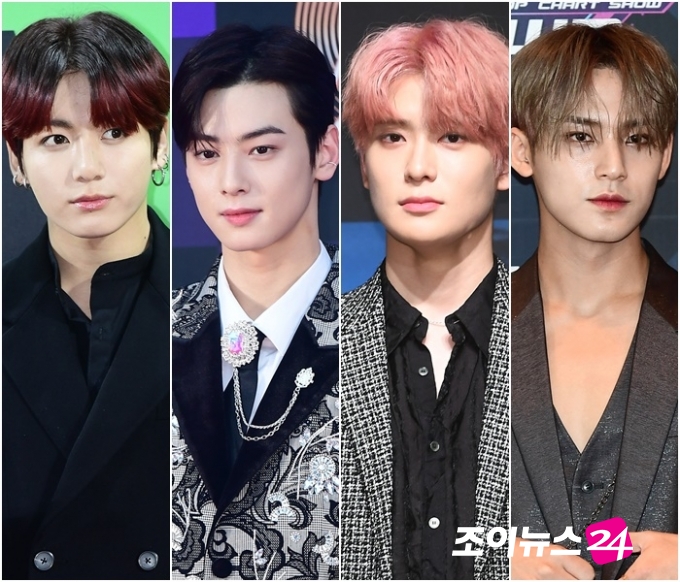 정국과 차은우, 재현, 민규가 '이태원 방문을 인정하고 사과했다. 