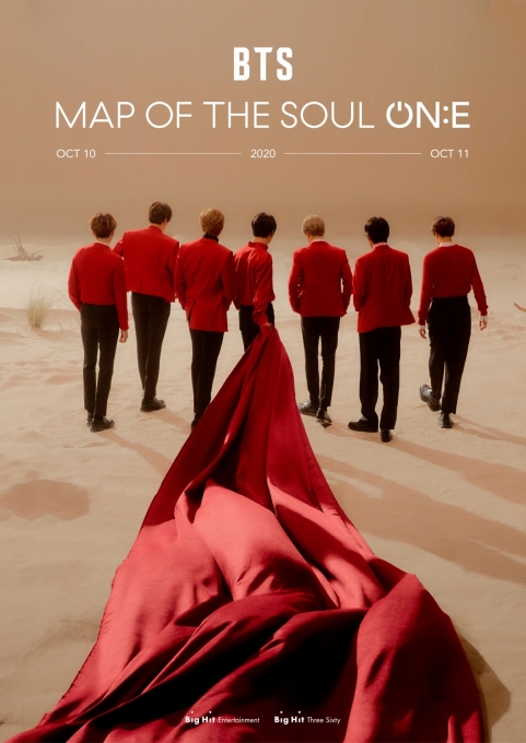 방탄소년단 단독 콘서트 'MAP OF THE SOUL ONE' 포스터[사진=빅히트엔터테인먼트 ]