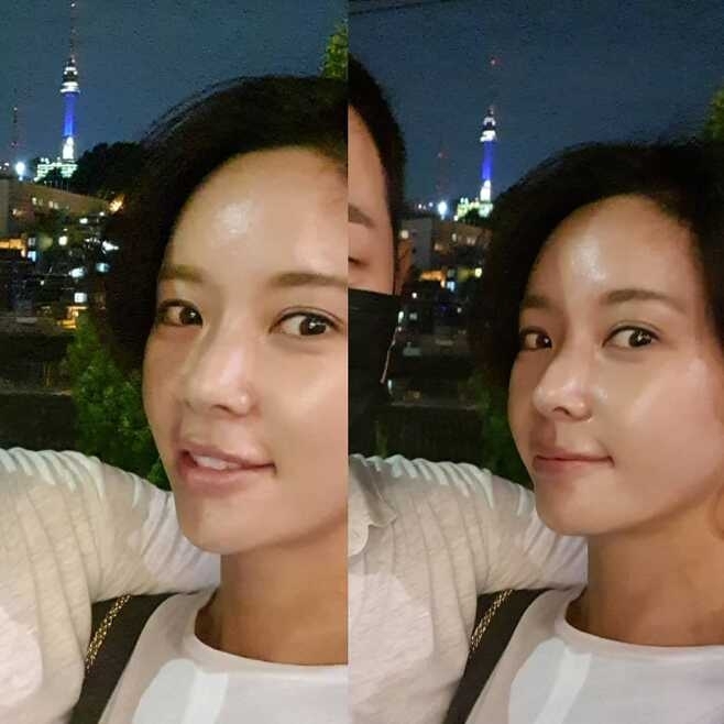 황정음이 지난 6월 자신의 인스타그램에 이영돈 씨와 함께 한 사진을 올린 사실이 뒤늦게 화제다. [사진=황정음 인스타그램]